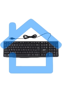 Клавиатура Acer OKW121 (ZL.KBDEE.00B) проводная, USB, черный