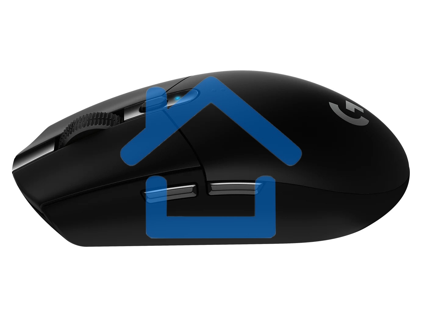 Мышь беспроводная Logitech G304 Lightspeed черный, 12000 dpi, радиоканал, USB, кнопки - 6