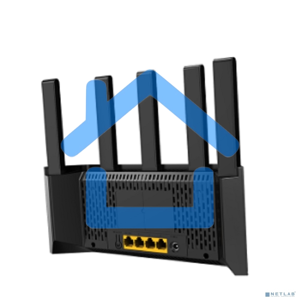 Wi-Fi роутер Tenda TE6L Pro Wi-Fi 7 Двухдиапазонный гигабитный BE5100, до 688 Мбит/с на 2,4 ГГц + до 4323 Мбит/с на 5 ГГц