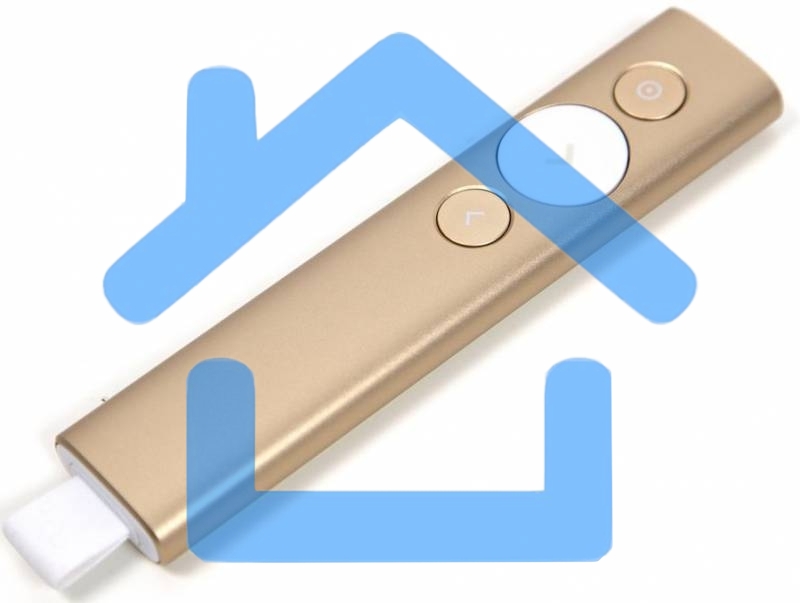 Презентер Logitech Spotlight золотистый, радиоканал, USB, кнопки - 3