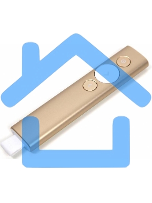 Презентер Logitech Spotlight золотистый, радиоканал, USB, кнопки - 3