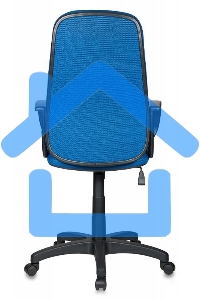 Кресло руководителя Бюрократ CH-808AXSN/TW-10 синий TW-10