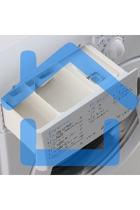 Стиральная машина Indesit IWSC 6105 белый, загрузка фронтальная 6 кг, 1000 об/мин., класс: А