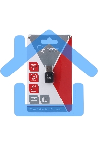 Сетевой адаптер Wi-Fi Gembird 300Мбит, USB, 802.11b/g/n