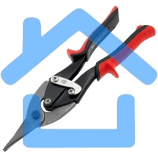 Ножницы по металлу Matrix 250мм пряморежущие обрезиненныерукоятки