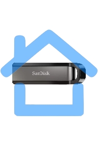 Флешка USB R/W 256 Gb SanDisk CZ810 Extreme GO, USB 3.2, черный