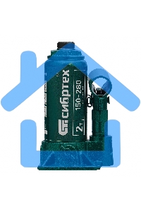 Домкрат гидравлический Сибртех бутылочный, 2т, 150-280мм