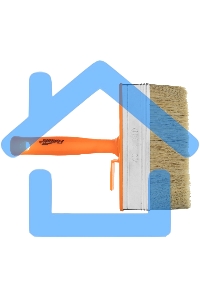 Кисть-ракля, 40х140 мм, натуральная щетина, пластмассовый корпус, пластмассовая ручка Sparta