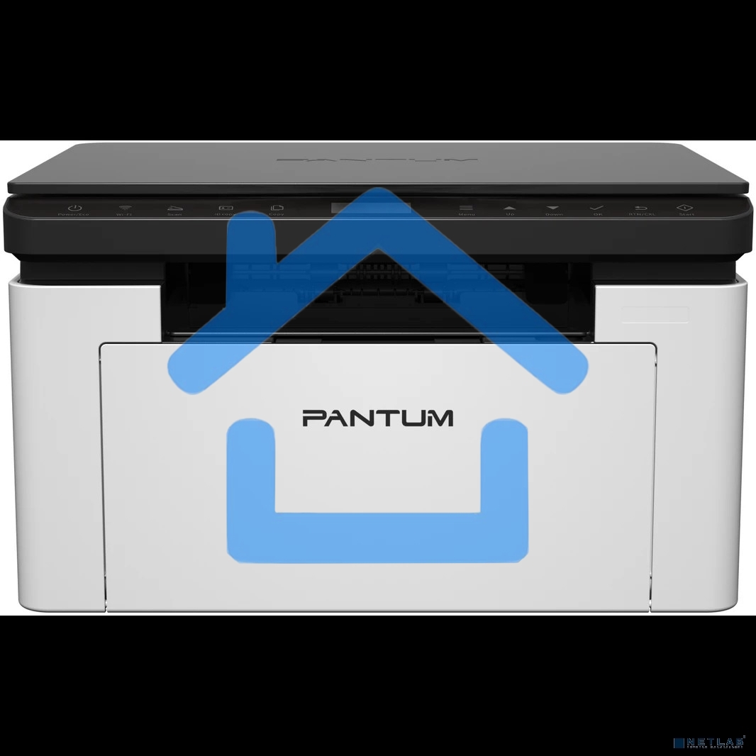 МФУ лазерное Pantum BM1800W (ЧБ, А4, C/P/S, 18 стр/мин, 600x600 dpi, 256Мб RAM, лоток 150 стр, USB, Wi-Fi)