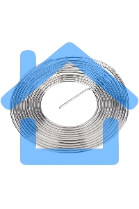 Припой с канифолью Rexant, 1 м, Ø0.8 мм, (олово 60%, свинец 40%), спираль, блистер