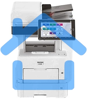 МФУ лазерное Ricoh IM 550F (418459), A4, ч/б, печ. до 55 стр/мин., скан. до 60 стр/мин. (ч/б) 40 стр/мин. (цвет), 1200 x 1200 dpi (печать) 600x600dpi (скан.), USB, Ethernet, Wi-Fi, Bluetooth, NFC