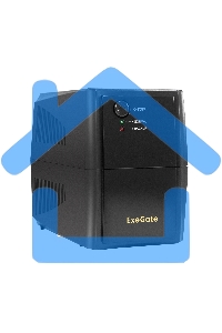 Источник бесперебойного питания ExeGate SpecialPro UNB-500.LED.AVR.4C13 500VA/300W, LED, AVR, 4*C13, черный