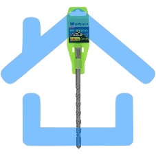 Бур по бетону, 12 x 210мм, SDS PLUS Сибртех