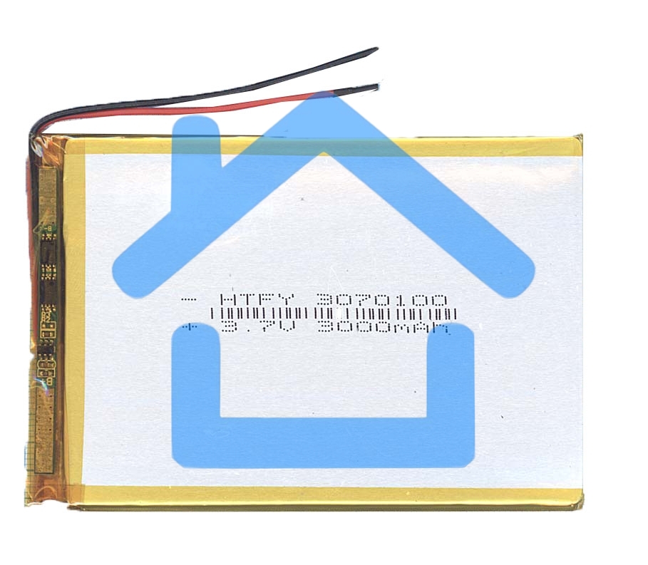 Аккумулятор Li-Pol (батарея) 3*70*100мм 2pin 3.7V/3000mAh