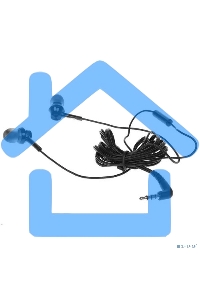 Наушники Panasonic RP-TCM115GCK внутриканальные 10-24000Гц 1.2м 3.5мм 98дБ микрофон, черный