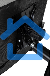 Кресло руководителя Бюрократ Sigma 1 серый, сетка/ткань, крестов. пластик