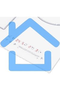 Индукционная варочная панель Maunfeld CVI453SBWH Inverter