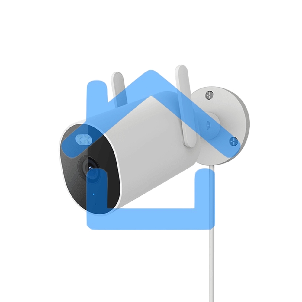 Камера IP Xiaomi Outdoor Camera AW300 белый (3 Mп, 2304 х1296, 101,7°, Wi-Fi, IP66) (BHR6816EU)