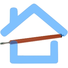 Вал резиновый НР LJ P1102/P1566/P1606/M1132/M1212/M1214/M1217/M1536/LBP-6000/6020/6018 (RC2-9208) (o)