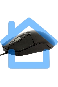 Мышь проводная A4Tech OP-720 черный, 1000 dpi, PS/2, кнопки - 3