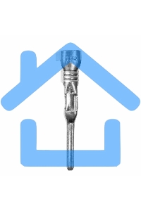 Клемма плоская штекер 1.5 мм 0.5-1 мм² (РП-п 1.0-(1.5)) Rexant