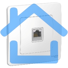 Розетка компьютерная СП BLANCA RJ45 кат.5e бел. SchE BLNIS045001