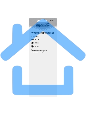 Отвертка реверсивная, набор бит, 10 шт., CrV Sparta