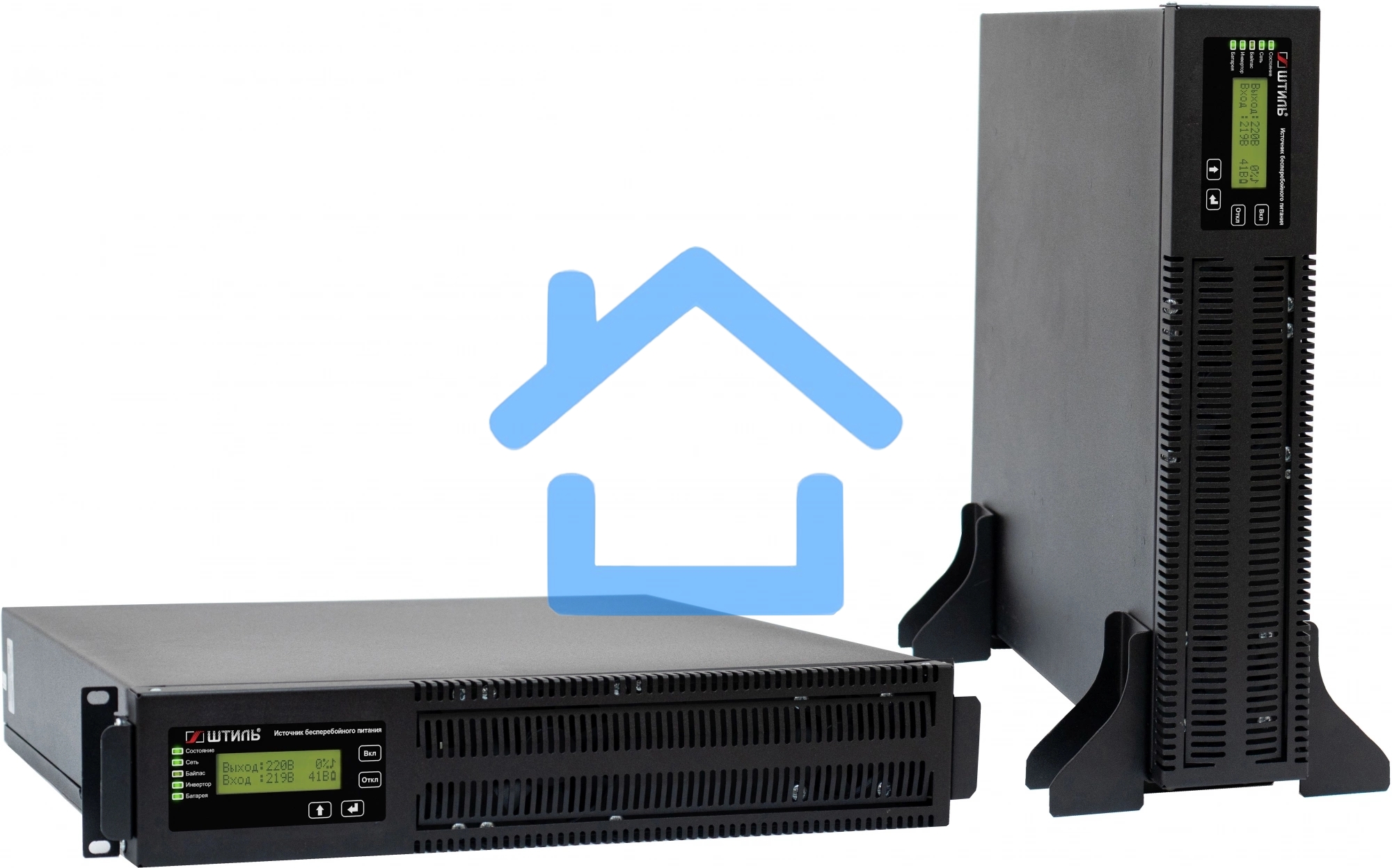 Источник бесперебойного питания Штиль STR500SL-18 400Вт 500ВА черный