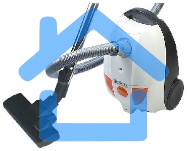 Пылесос Centek CT-2503 белый/оранжевый, 400/2000 Вт, уборка сухая, пылесборник мешок 2.5 л