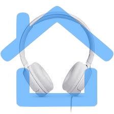 Наушники JBL накладные T500, 32 Ом, белый