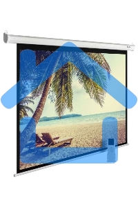 Экран Cactus 360x360см MotoExpert CS-PSME-360x360-WT 1:1 настенно-потолочный рулонный белый (моторизованный привод)