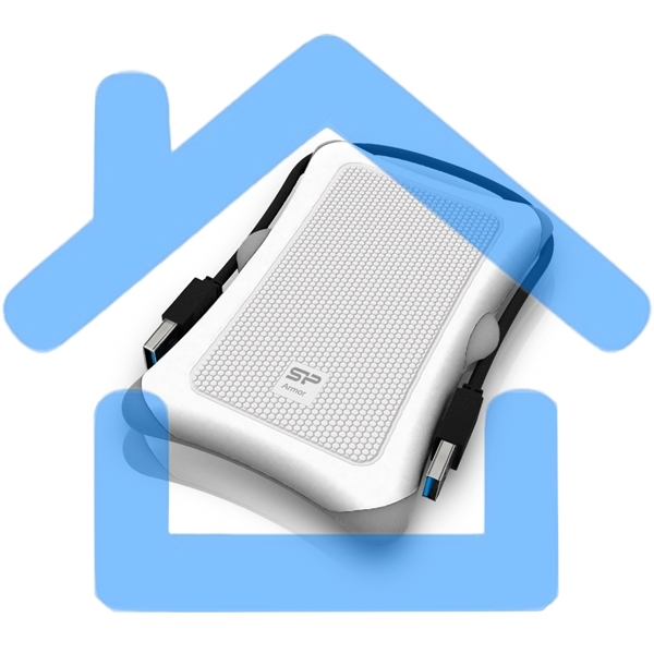 Внешний жесткий диск Silicon Power USB 3.0 2Tb A30 SP020TBPHDA30S3W Armor 2.5