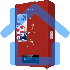 Водонагреватель проточный Thermex S 20 MD Art Red