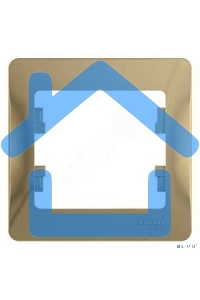 Рамка 1-м Glossa титан SchE GSL000401