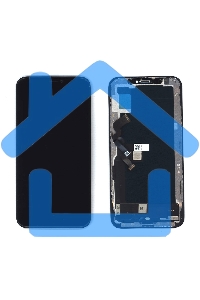 Дисплей Amperin для Apple iPhone XS в сборе с тачскрином (Soft Oled), черный