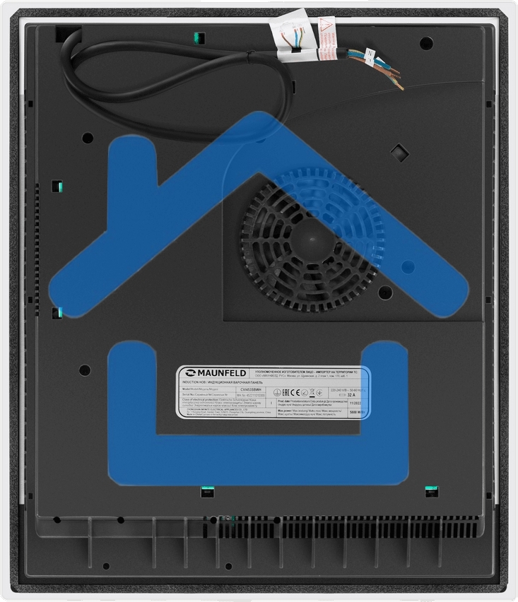 Индукционная варочная панель Maunfeld CVI453SBWH Inverter