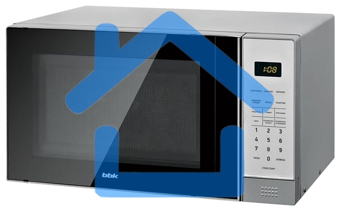 Микроволновая печь BBK 20MWS-729S/BS 20л. 700Вт серебристый/черный