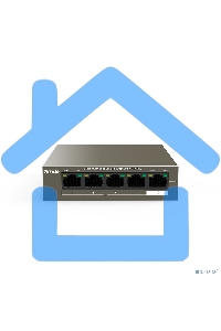 Коммутатор Tenda TEF1105P-4-38W 5PORT 10/100M
