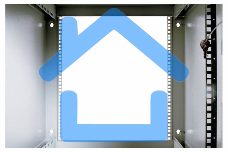 Шкаф телеком. настенный разборный 15U (600х520) дверь стекло (ШРН-Э-15.500) (1 коробка)