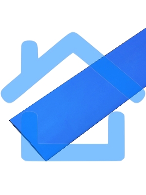 Термоусадочная трубка 60/30 мм, синяя, упаковка 10 шт. по 1 м PROconnect