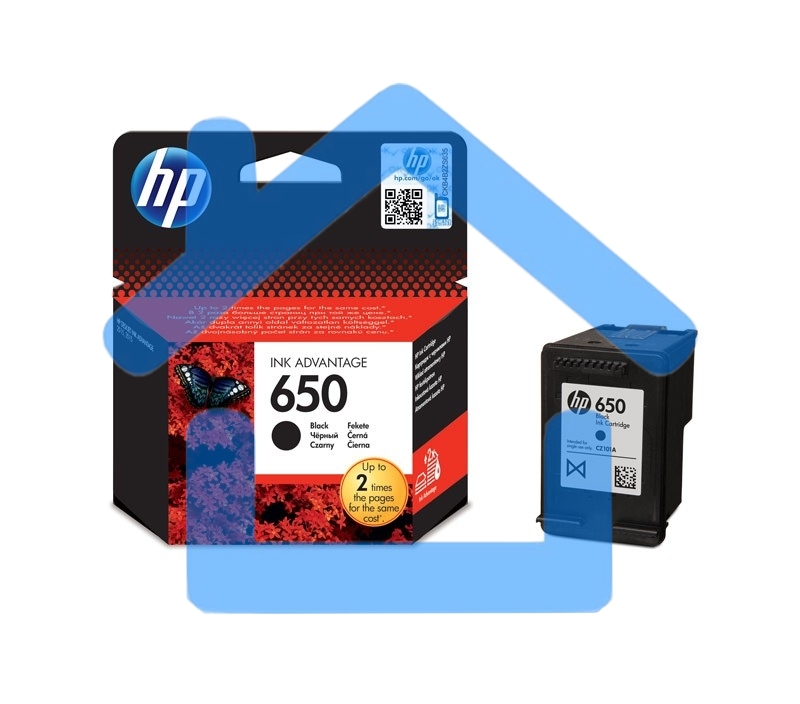 Картридж струйный HP 650 CZ101AE черный для HP DJ IA 2515
