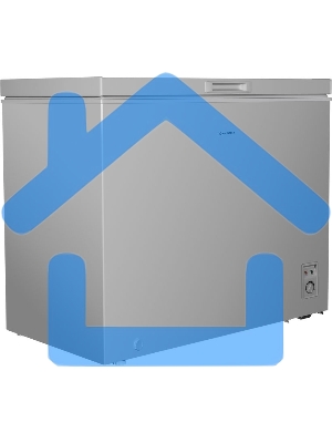 Морозильный ларь Maunfeld MFL200GR, серый, 200л