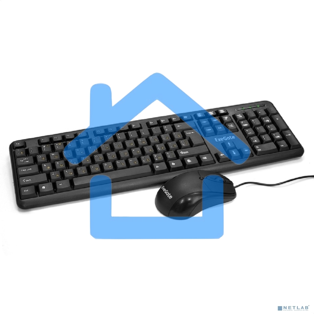 Комплект клавиатура + мышь ExeGate EX286204RUS Professional Standard Combo MK120