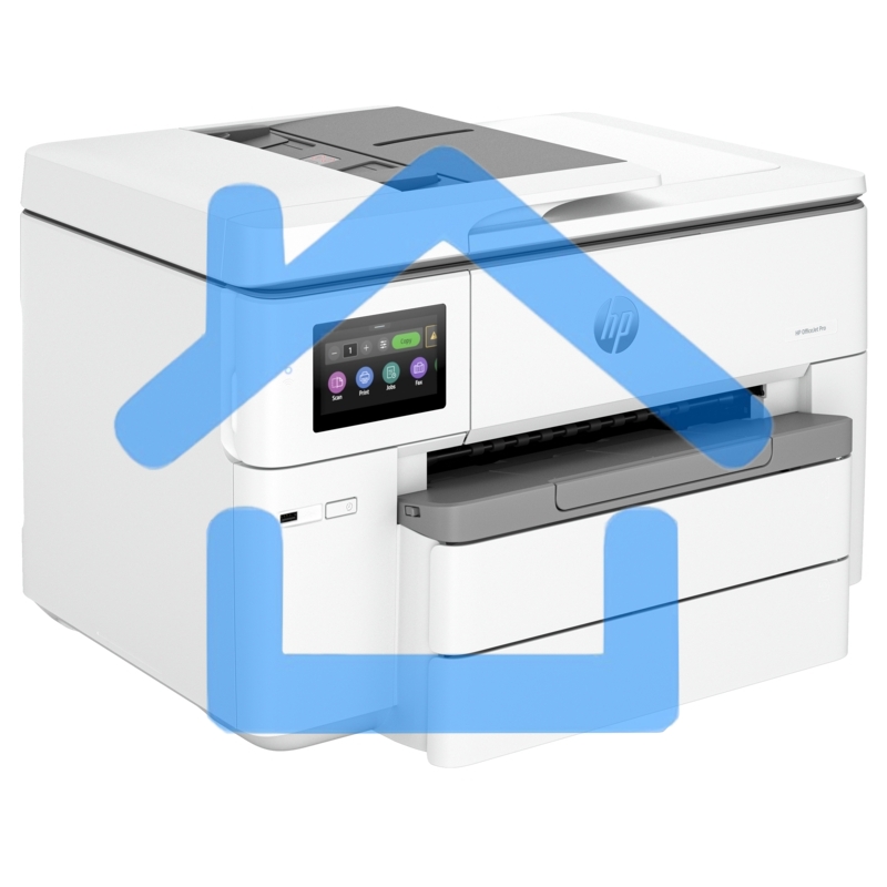 МФУ струйное HP OfficeJet Pro 9730 (537P5C), A3, цветной, печ. 22 стр/мин., 1200x1200 dpi, USB, Wi-Fi, Ethernet RJ-45