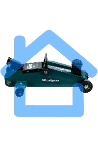 Домкрат гидравлический подкатной, Сибртех 2 т, 135-320 мм, в пласт. кейсе