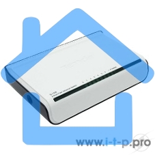 Настольный неуправляемый коммутатор TENDA S108 (mini), 8 портов Ethernet 10/100 Мбит/сек, пластиковый корпус