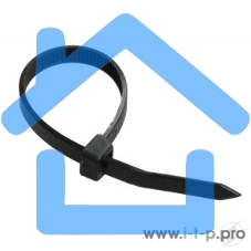 Хомут кабельный 7.6х350 нейл. черный (уп.100шт) ИЭК UHH32-D076-350-100