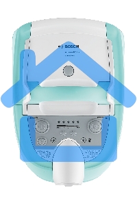 Пылесос Bosch BWD420HYG голубой, 2000 Вт, уборка сухая/влажная, пылесборник контейнер 4 л