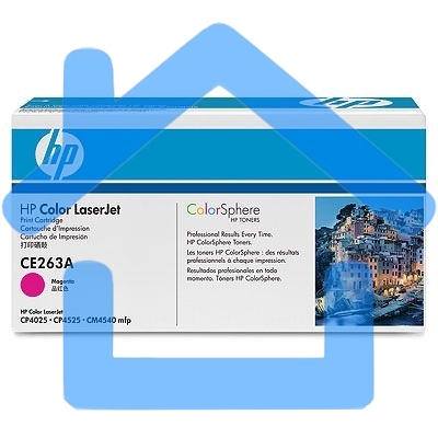 Картридж лазерный HP CE263A пурпурный CLJ CP4025/CP4525 (11000стр.)