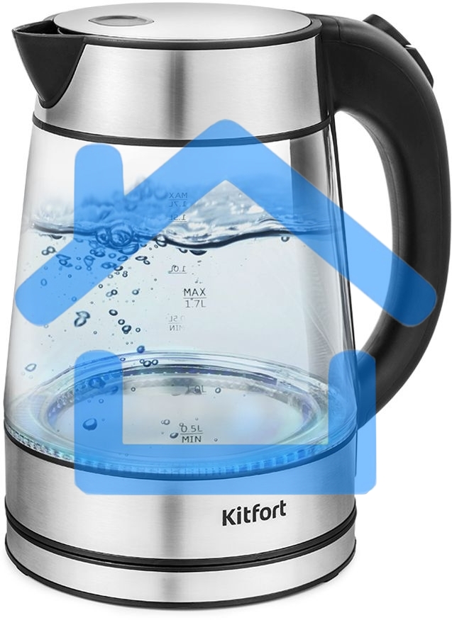 Чайник Kitfort КТ-6105 Мощность 1850–2200 Вт.Ёмкость 1,7 л.Режимы нагрева 100 °С